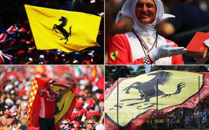 Passione e colore, a Monza batte forte il cuore Ferrari