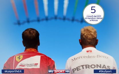 La strana coppia: Vettel-Hamilton, i padroni di Monza