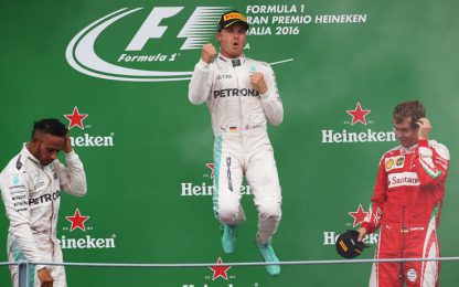 Rosberg fenomeno, la Ferrari fa comunque festa
