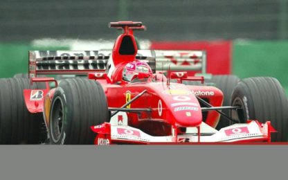 Suzuka '03, la Ferrari nel segno di Gianni Agnelli