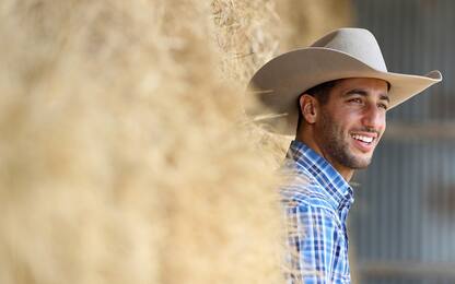 Ricciardo: un cowboy nelle praterie del Texas