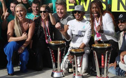 GP Usa, stravince Hamilton. Rosberg 2° e contento