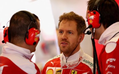 Vettel: "Buon passo, speriamo nel podio"