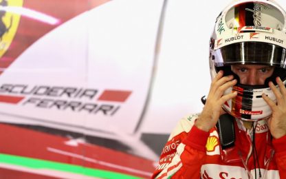 Vettel, il 7° tempo non basta: "Giornata dura"