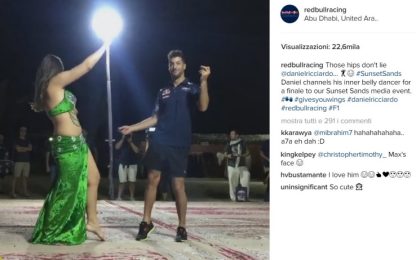 Verso Abu Dhabi: ecco la Ricciardo dance!
