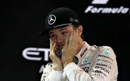 Rosberg in lacrime sul podio: "E' tutto surreale"