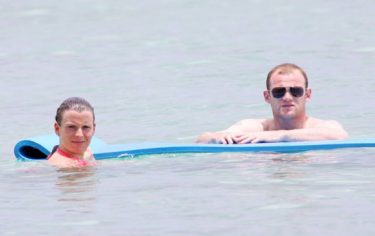 Wayne Rooney e la moglie Colleen