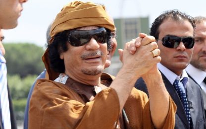 Gheddafi: "Se ci attaccate, ci alleiamo con Al Qaeda"