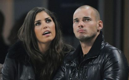 Sneijder infortunato? Yolanthe smentisce su Twitter