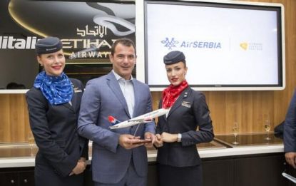 Stankovic spicca il volo: l'Air Serbia gli intitola un aereo