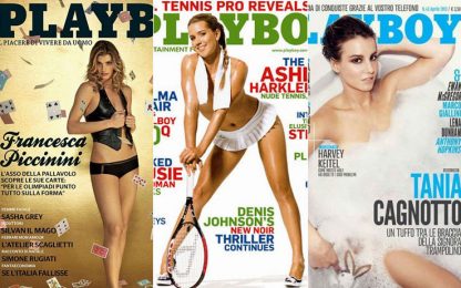 Addio "conigliette" su Playboy: ecco tutte le sportive finite in copertina