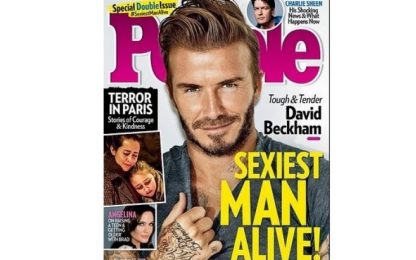 La rivista People incorona Beckham: è l'uomo più sexy del mondo