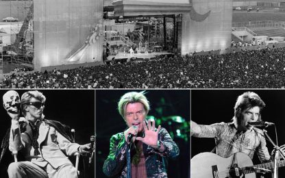 Da Wembley a San Siro: quando Bowie era il re degli stadi 