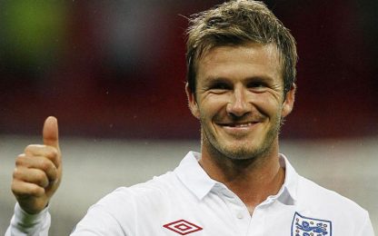 Inghilterra: David Beckham sarà l'assistente di Capello