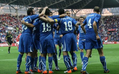 Azzurri, un gol a Calderoli: "I premi per l'Unità d'Italia"