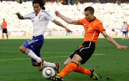 Le pagelle di Olanda-Giappone: Sneijder, un lampo nel buio