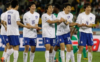 Corea del Sud agli ottavi. Il 2-2 condanna la Nigeria