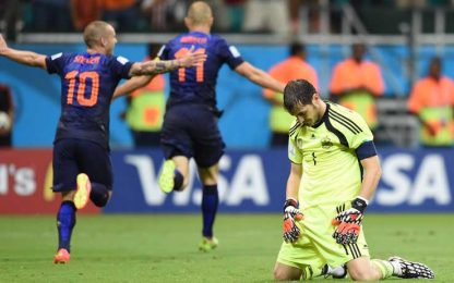 La vendetta è servita, l'Olanda umilia la Spagna 5-1 a Bahia