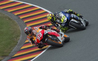 Marquez, Rossi, Lorenzo, la MotoGP è la classe dei campioni