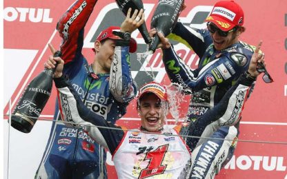 A Motegi vince Lorenzo, ma Marquez è campione del mondo!