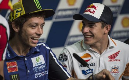 Marquez: Alex è vincente. Rossi: in Moto3 battaglia serrata