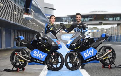 Sky Racing Team VR46: test ad Almeria, inizia la stagione