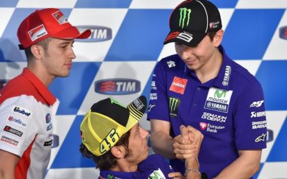 MotoGP, Rossi: "Ducati velocissime ma ho paura di Lorenzo"