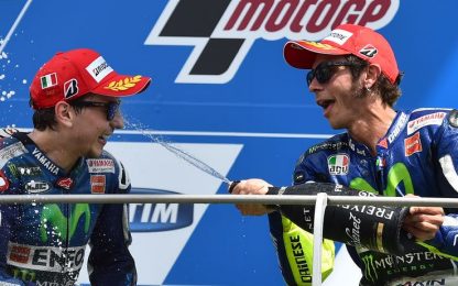 Spagna, Yamaha caliente: sarà duello Rossi-Lorenzo