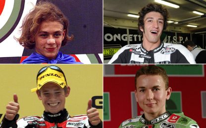 Ieri e oggi: come sono cambiati i campioni della MotoGP