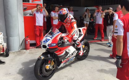 Ducati, Stoner gira sulla GP15: "Tornare a correre? Vedremo"