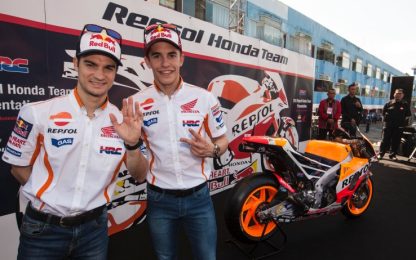Honda alla riscossa: svelata la nuova moto di Marquez e Pedrosa