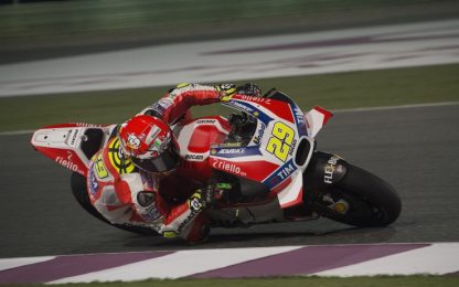 GP Qatar, L3: Iannone da urlo, Lorenzo resta dietro. Vale 7°