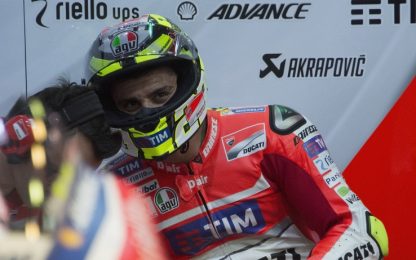 Iannone avanti tutta: "Grande moto", Rossi: "Buon passo nel finale"