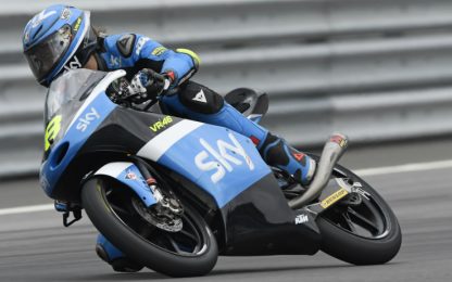 Moto3: Mir poleman in Austria, Bulega è 7°