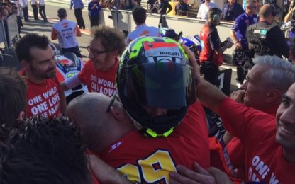 Ducati-Iannone: "One world, one love, one family"