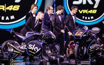 Sky-VR46 a X Factor svela le nuove moto