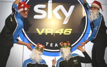 Il Natale dei piloti Sky Racing Team VR46