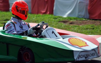Schumi batte Massa sui kart: "Tornare in F1? Chissà"