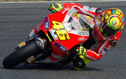 Rossi lavora per il 2012. Conclusi i test Ducati al Mugello