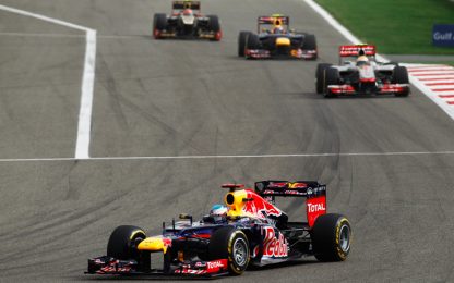 Bahrain, vince Vettel in un Gp ad alta tensione. Alonso 7°