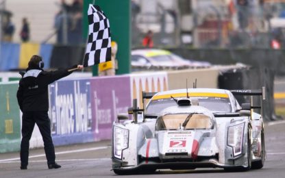 Le Mans, il Team Audi Sport vince la 24 Ore