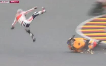 MotoGP, cade anche Pedrosa: niente qualifiche