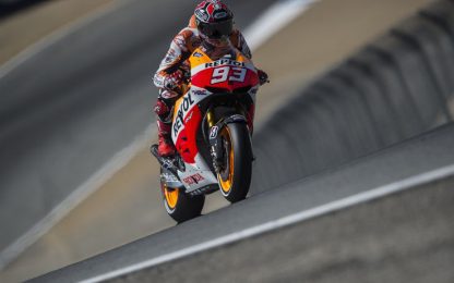 MotoGP: fenomeno Marquez, vince a Laguna Seca. Rossi terzo