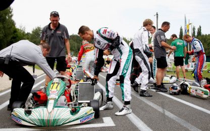 Schumi junior, un podio sui kart con dedica a papà Michael