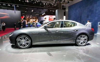 Maserati Ghibli: svelato il restyling 2017