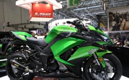 Kawasaki Z1000SX 2017, sportiva da gran turismo