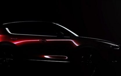 Mazda CX-5, il primo teaser: più di un indizio