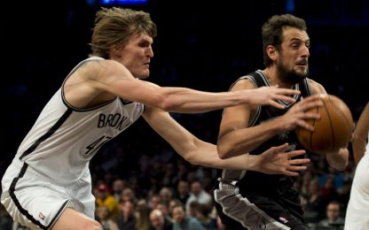 Gli Spurs non si ripetono, Beli non basta: ko contro i Nets