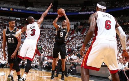 Nba Finals, capolavoro Spurs: Miami ko e vantaggio per 2-1