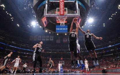 Duncan trascina gli Spurs: ora è 1-1 contro i Clippers